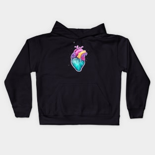 Colorful Heart Kids Hoodie